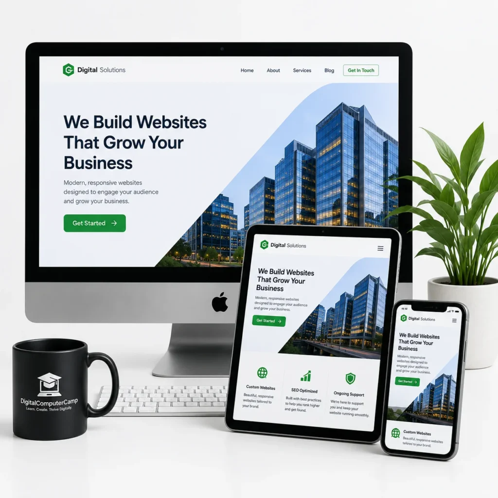 Website Design in Nairobi Kenya | DigitalComputerCamp